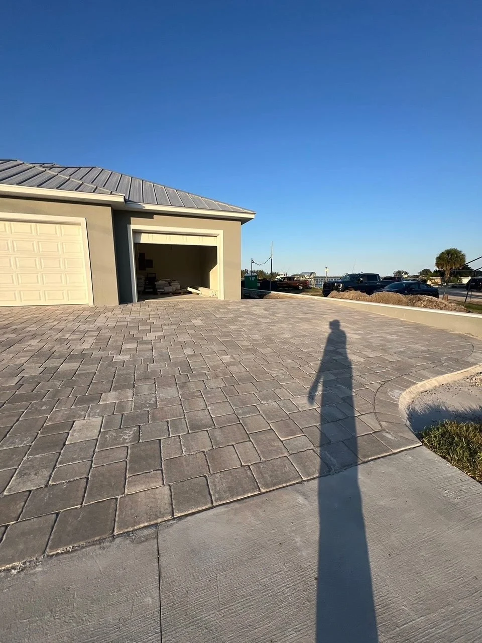 Paver driveway and patio installation for homeowners in Melbourne, Palm Bay, Viera, Merritt Island, and surrounding Florida communities.