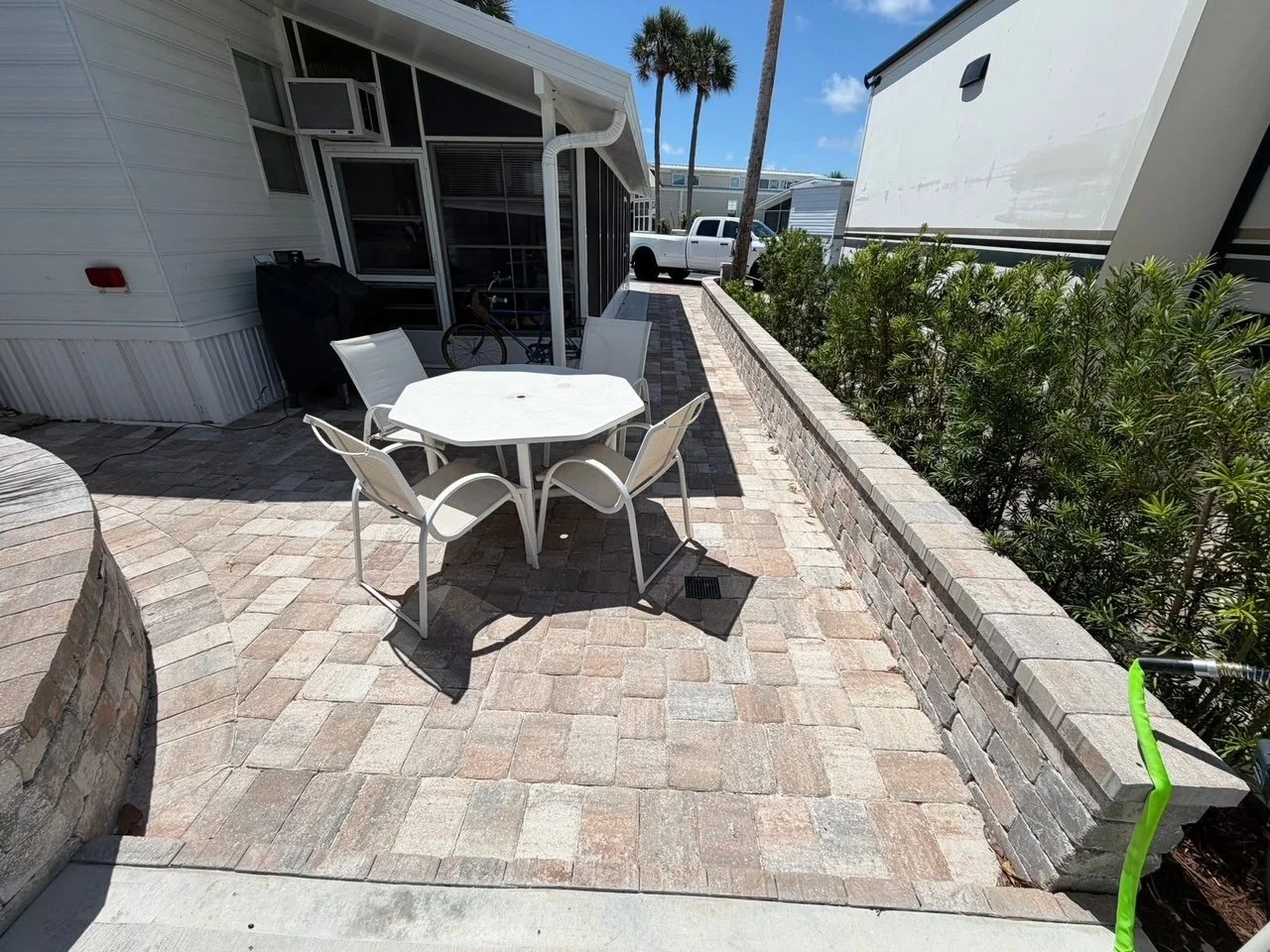 Custom paver driveway, patio, pool deck, and outdoor living installation completed by Imperium Pavers serving Melbourne, Palm Bay, Viera, Rockledge, Merritt Island, and Brevard County, Florida.