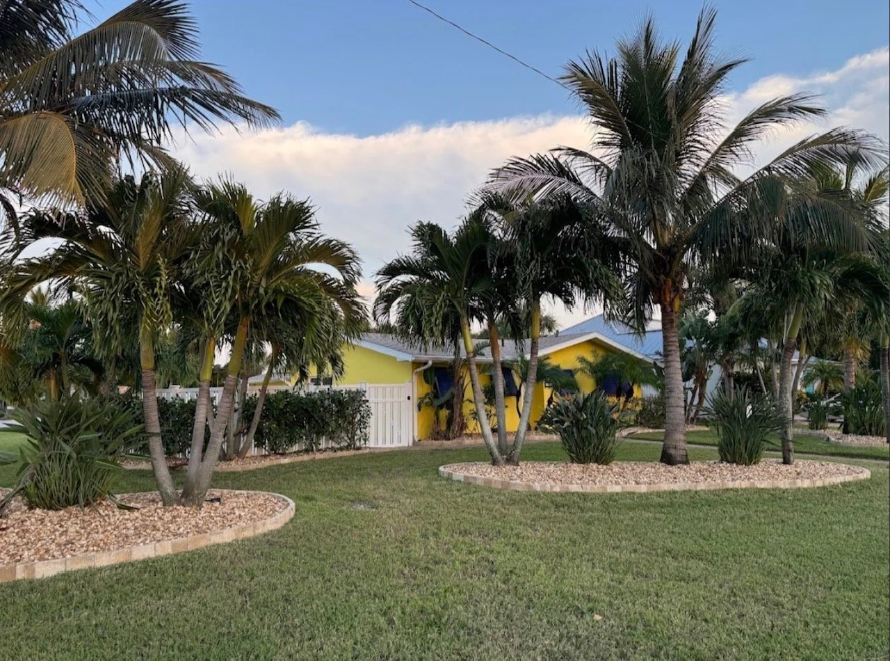 Hardscape contractor serving Brevard County with custom paver driveways, pool decks, patios, walkways, retaining walls, seating walls, outdoor kitchens, fire pits, drainage systems, concrete work, and landscape enhancements.
