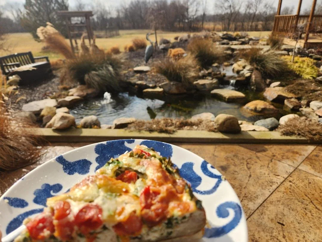Patio Pondering: One Man's Quiche, Another Man’s Casserole