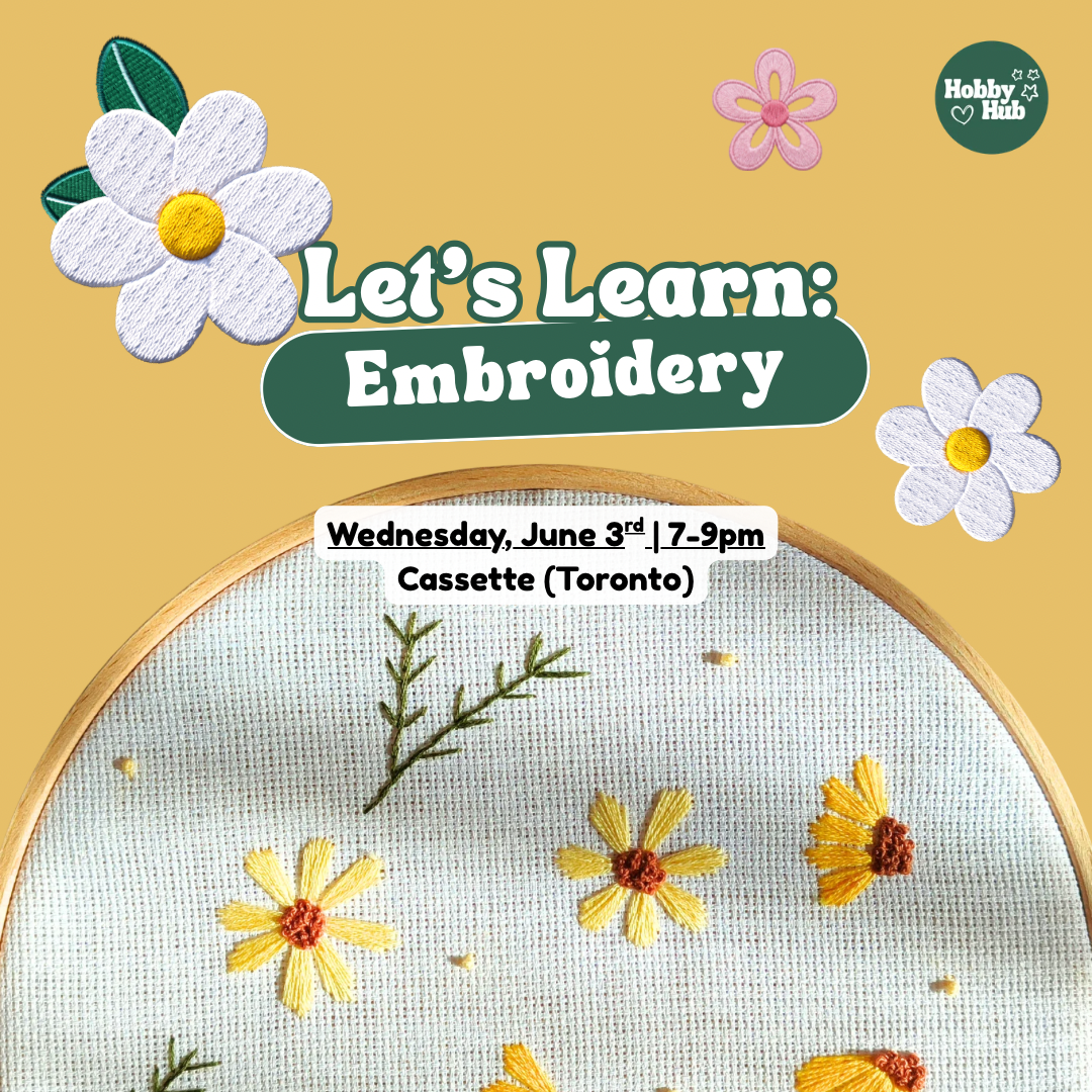 Beginner Embroidery Workshop