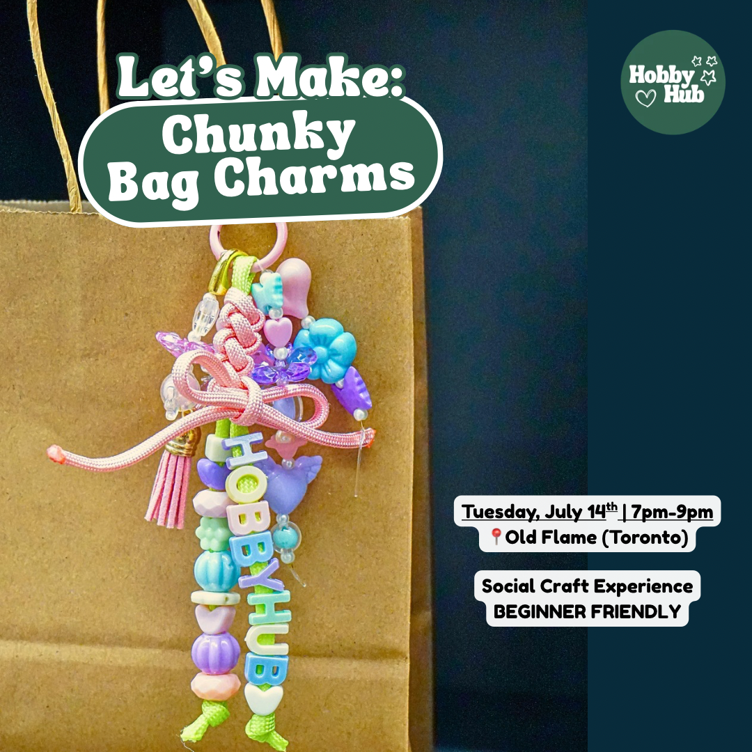 Chunky Alphabet Bag Charms