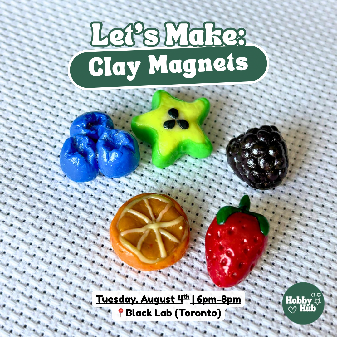 Mini Clay Magnets Workshop