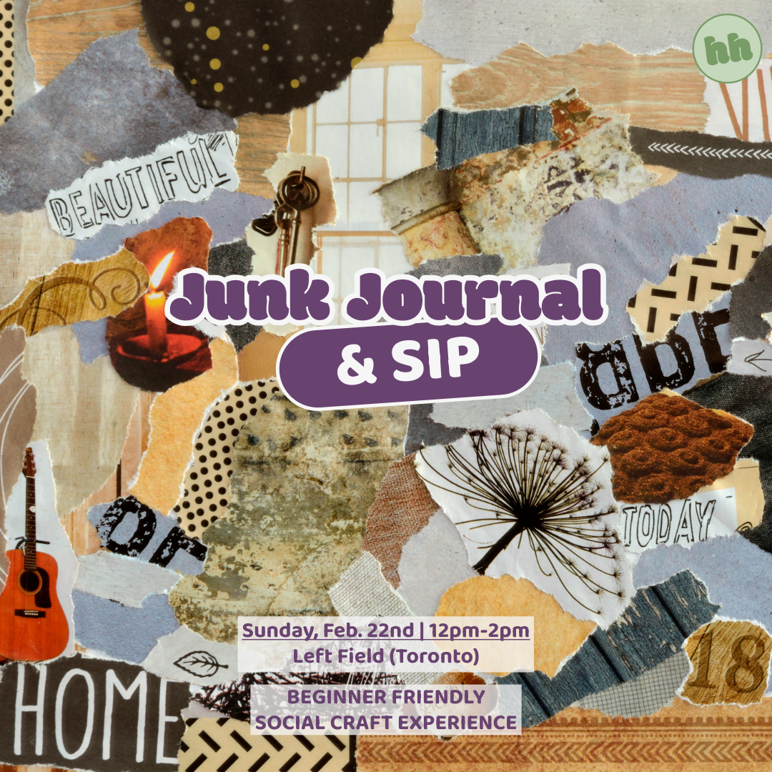 Junk Journal Workshop - Sunday, Feb. 22nd