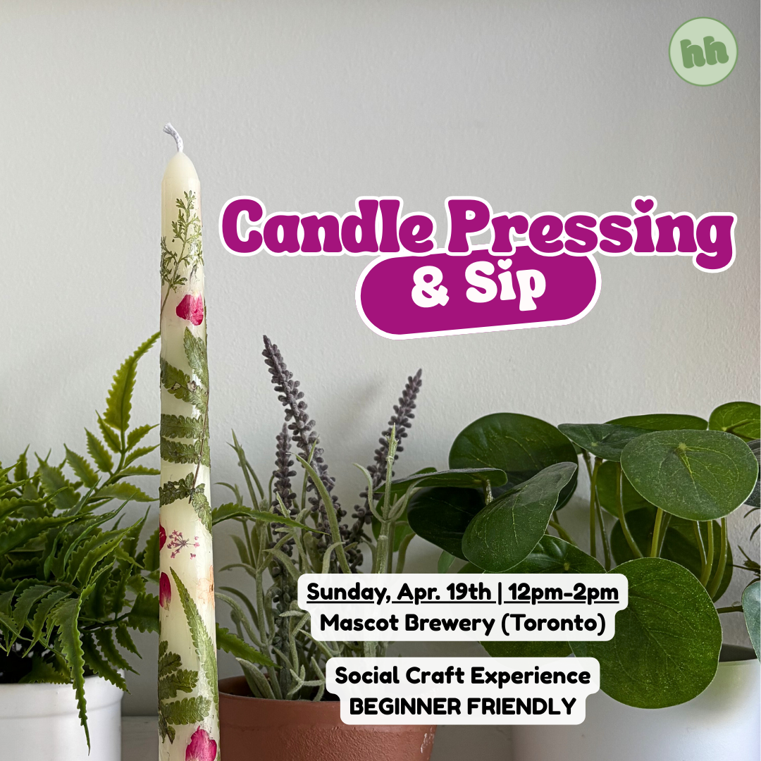 Candle Pressing Workshop - Sunday, April 19th