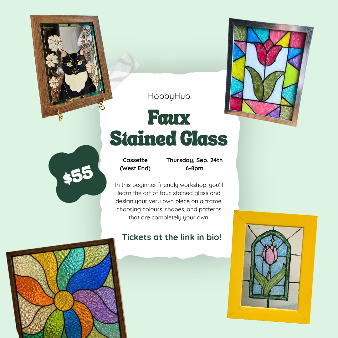 Faux Stained Glass Workshop