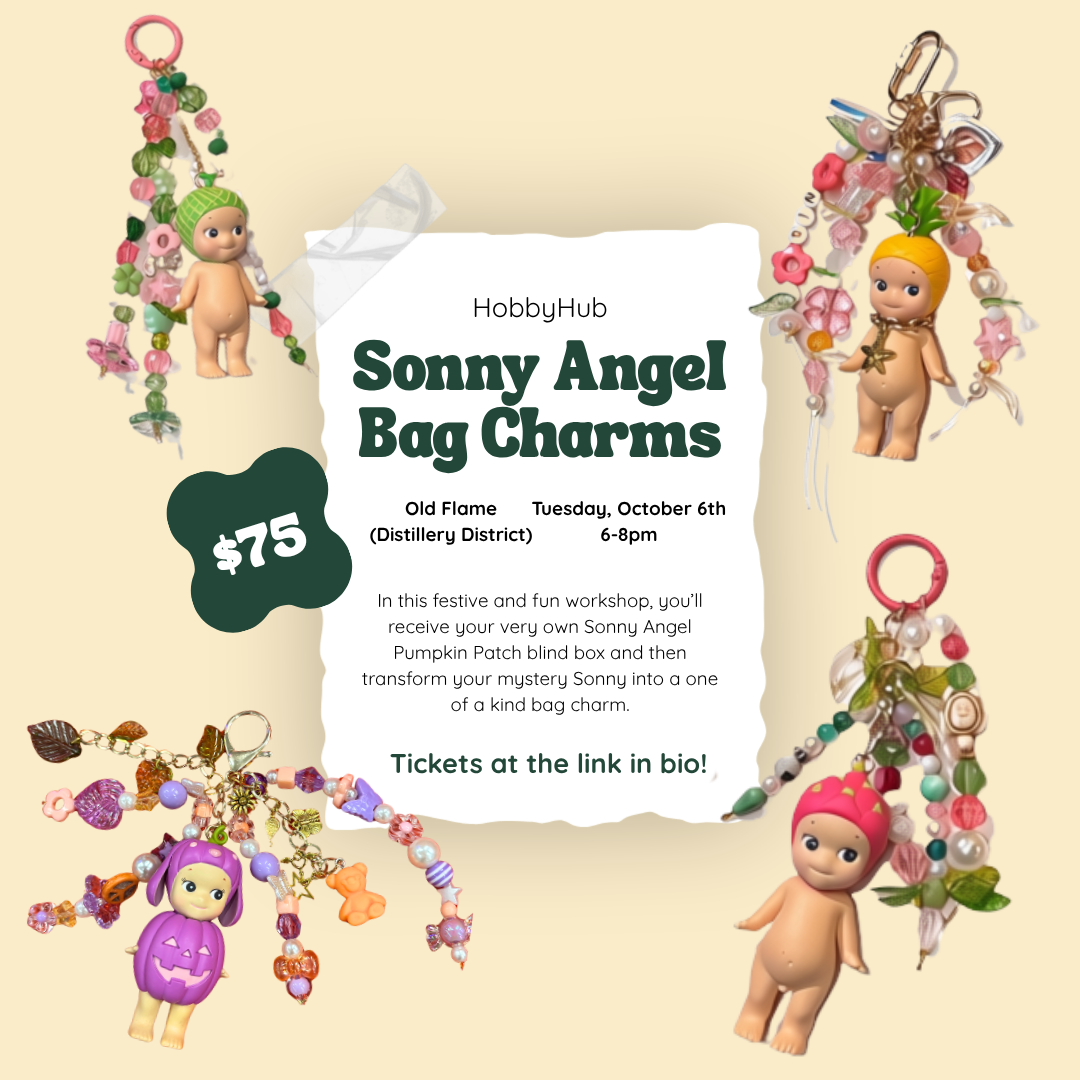 Sonny Angel Bag Charms Workshop