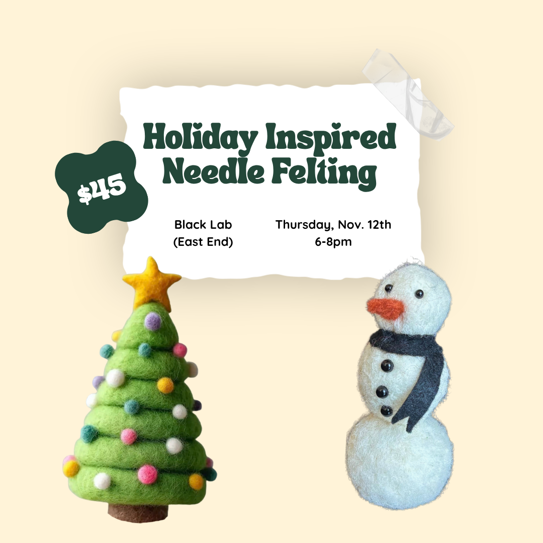 Holiday Inspired Needle Felting