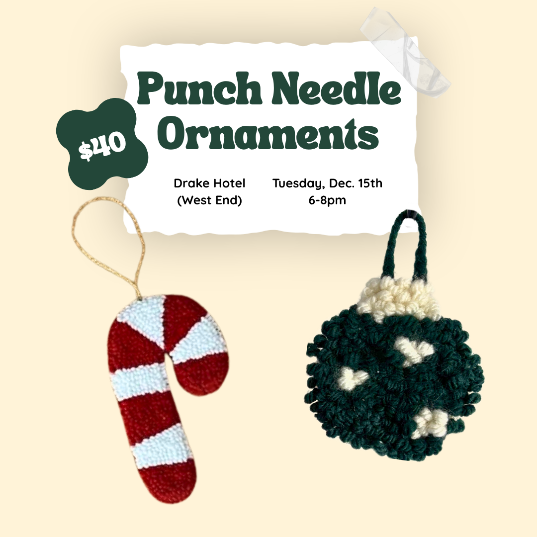 Create Your Own Punch Needle Ornaments