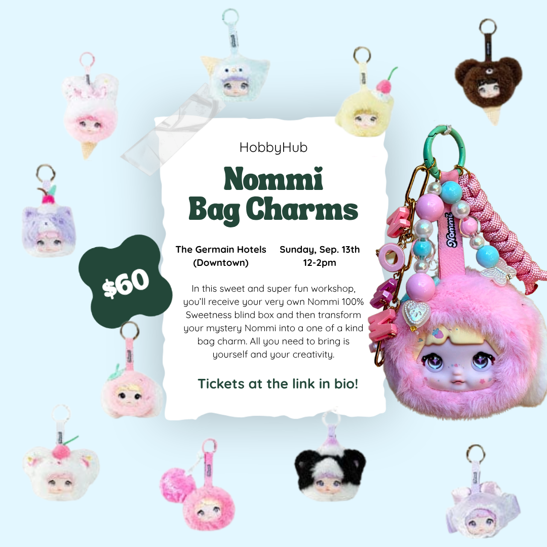 Nommi Bag Charm Workshop
