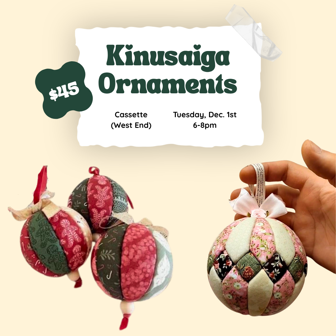Make Your Own Kinusaiga Ornament