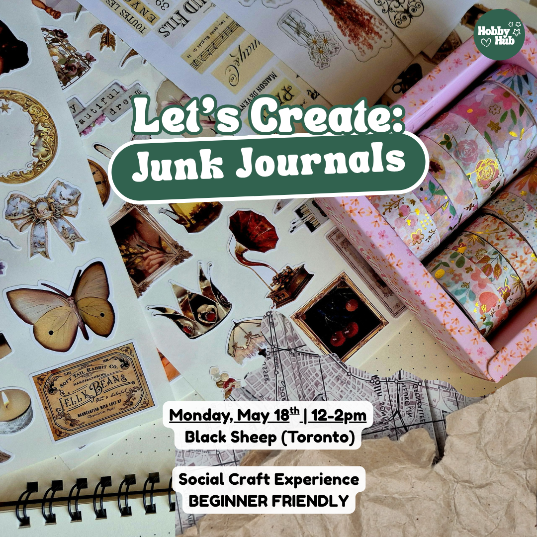 Junk Journal Workshop - Monday, May 18th