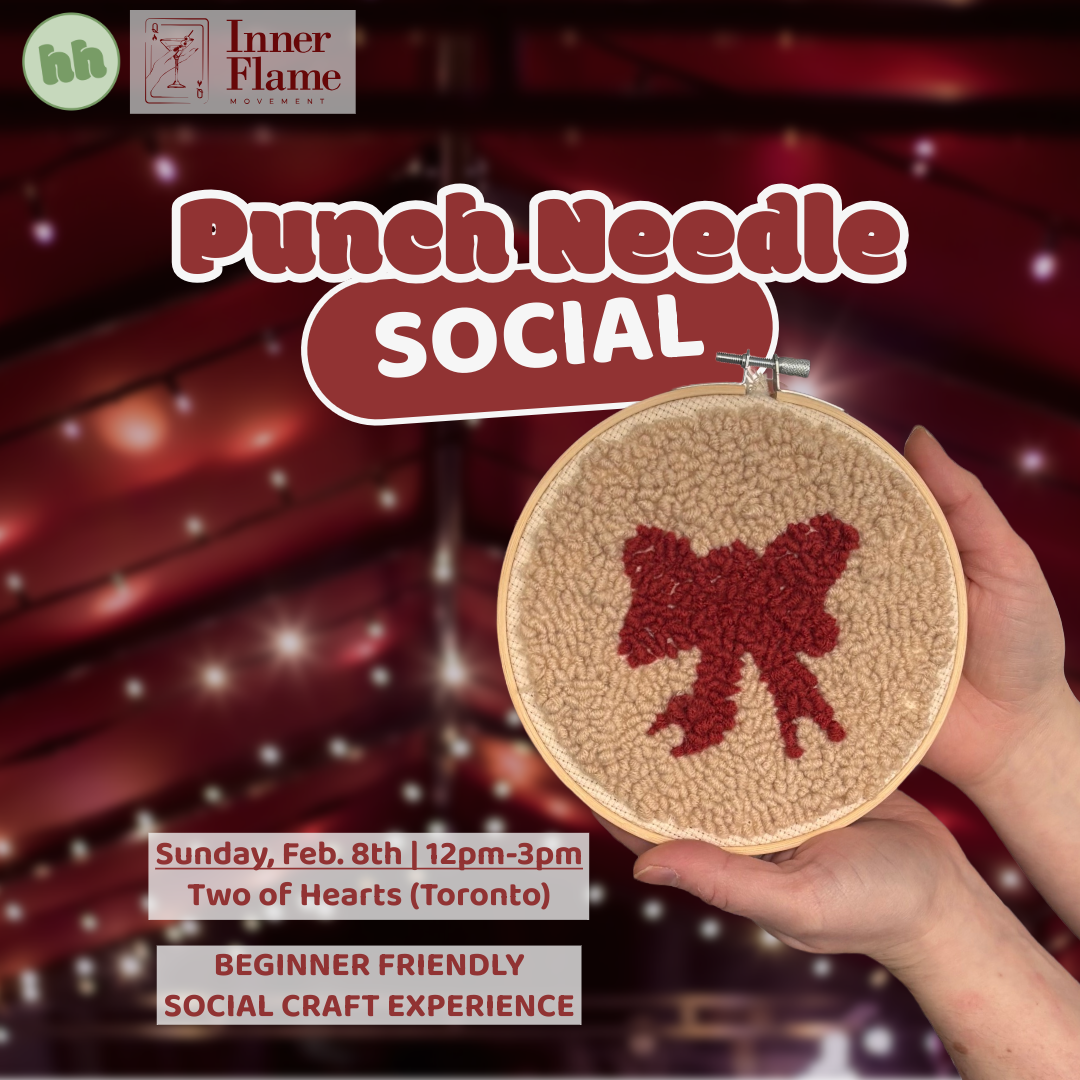 WOMEN ONLY - Punch Needle Workshop (hobbyhub x Inner Flame Movement) - Sunday, Feb. 8th