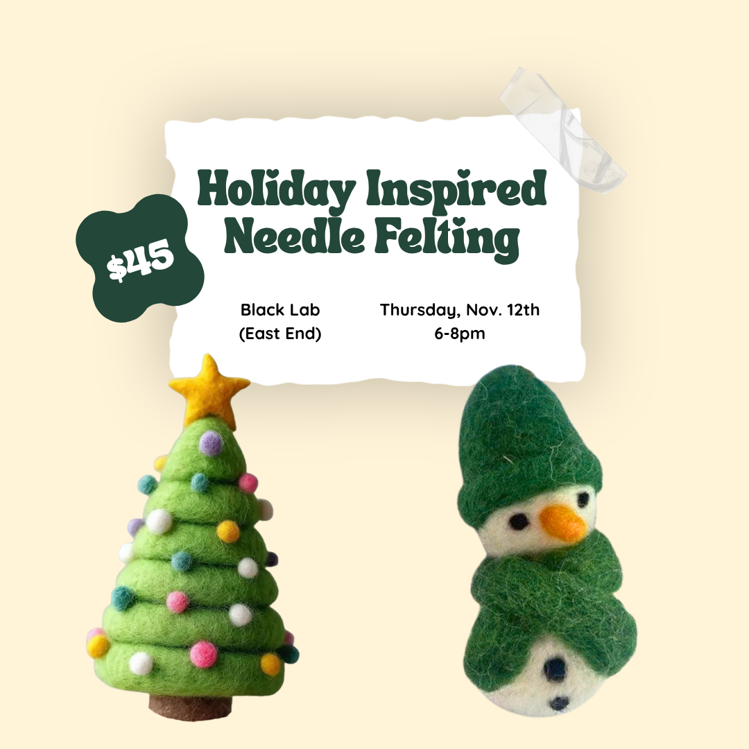 Holiday Inspired Needle Felting