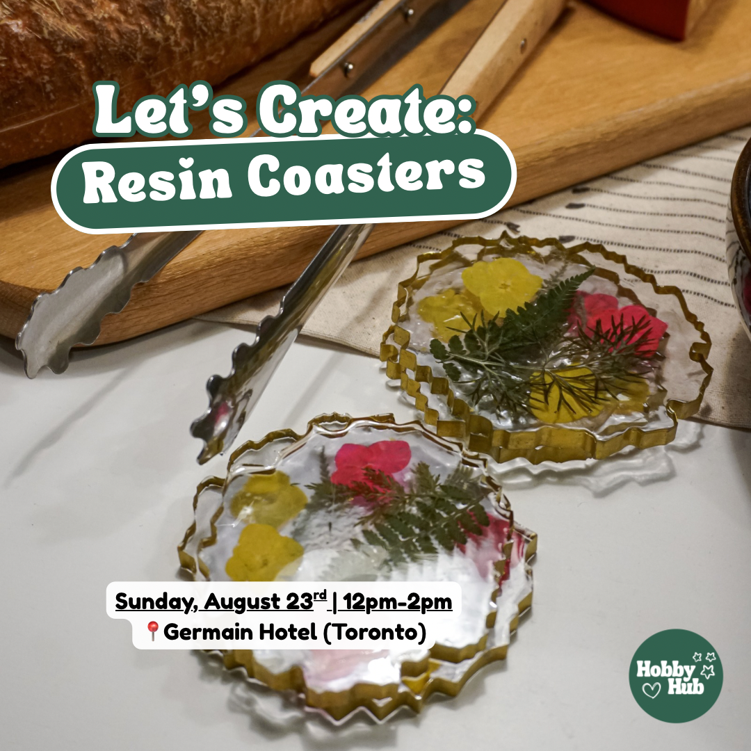 Create Your Own Resin Coasters