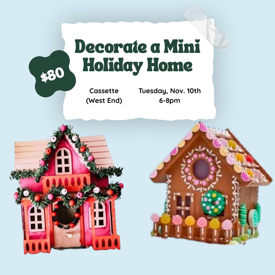 Decorate a Mini Holiday Home