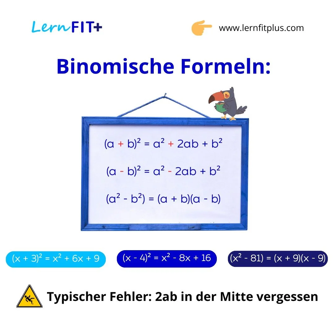 #binomischeformeln #mathematiklernen #matheleichtgemacht #rechnenlernen #lerntipps #nachhilfe #mittelschule #ahs