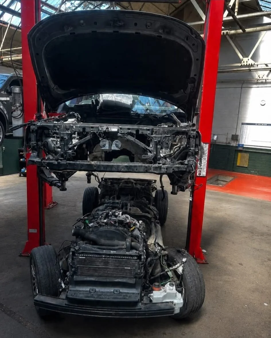 Big Jobs, Expert Hands: Our First Land Rover Body Removal On-Site