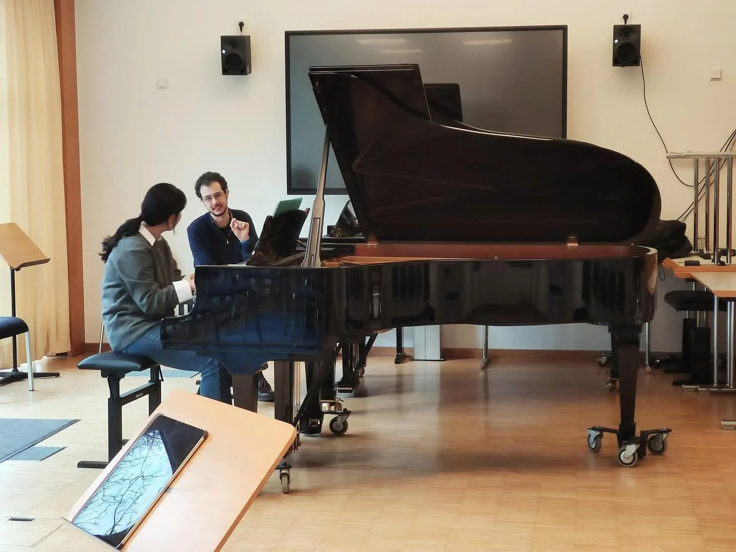 So happy to work with the extraordinary musicians of @hfm_detmold