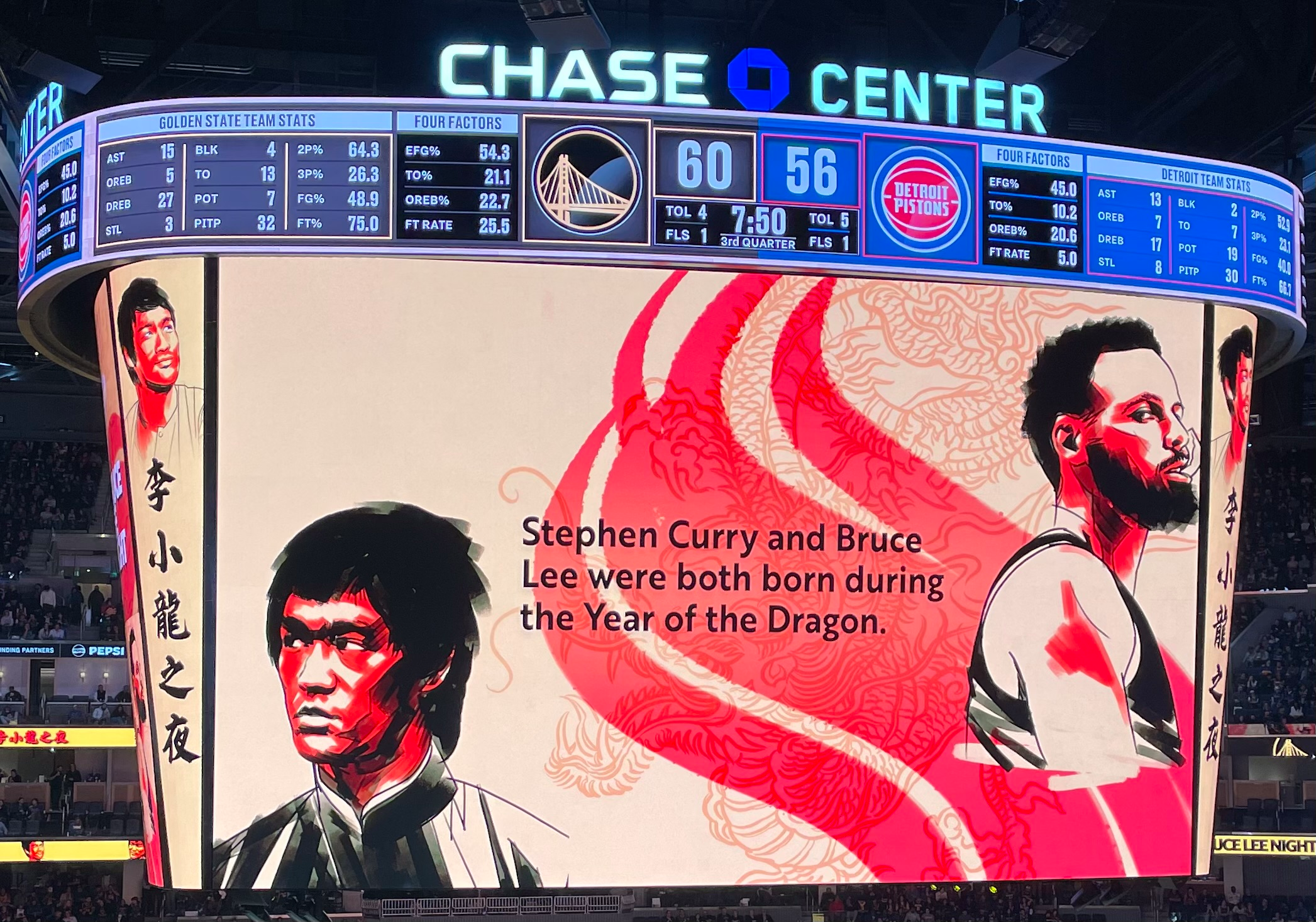 
Bruce Lee Night x Golden State Warriors
