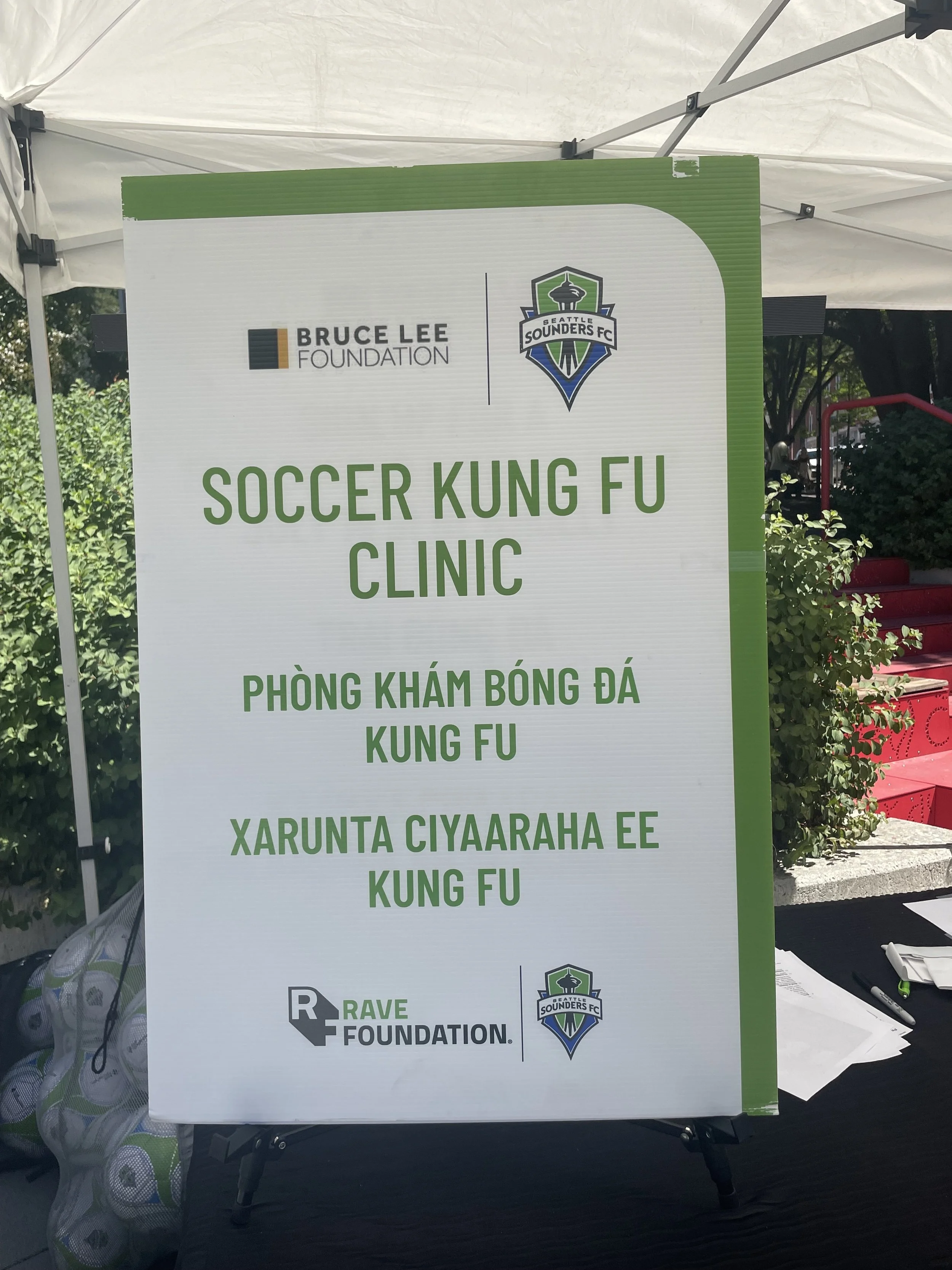BLF x Seattle Sounders, Soccer Kung Fu Clinic