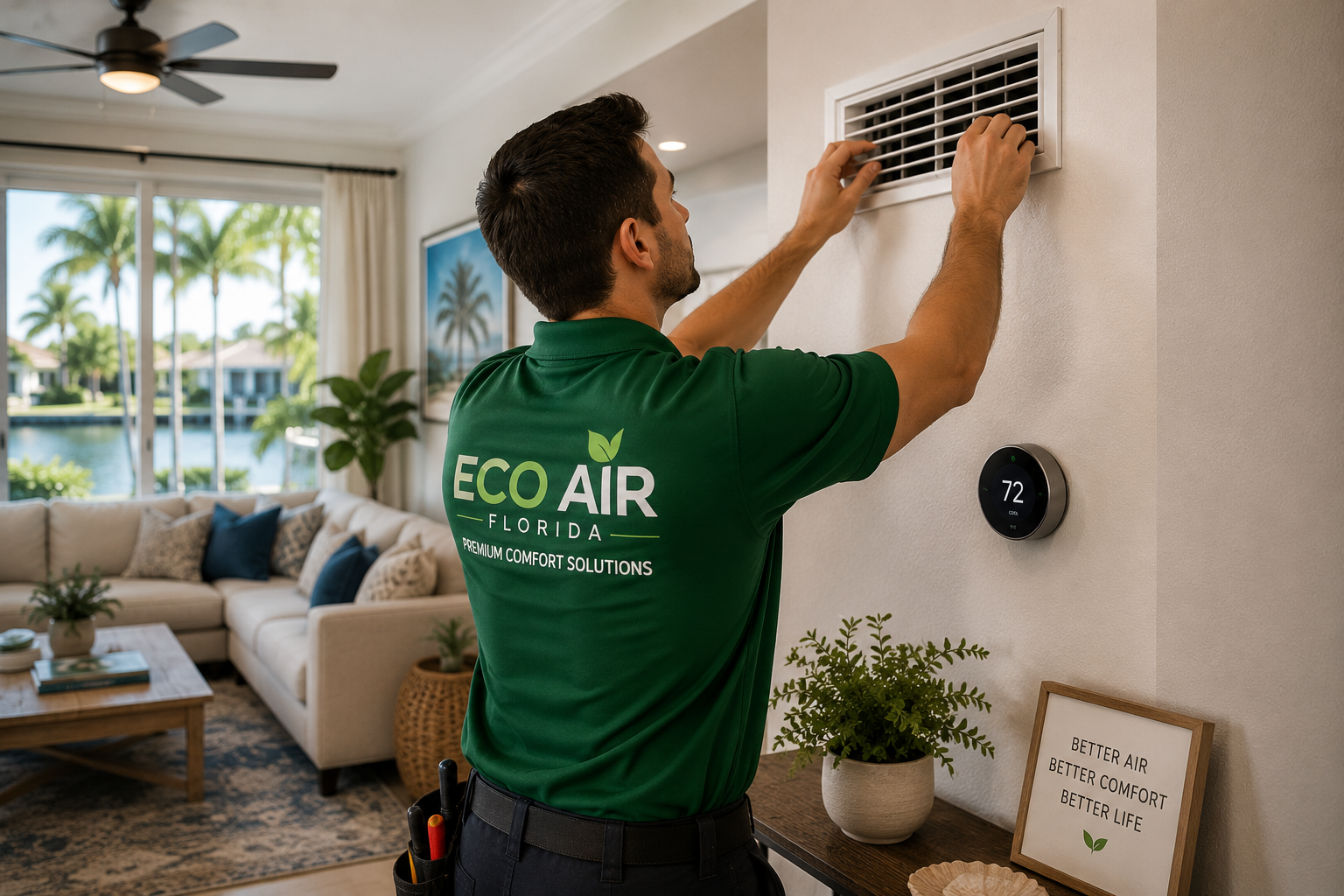 Why Your Florida Home Feels Humid Even When the AC Is Running