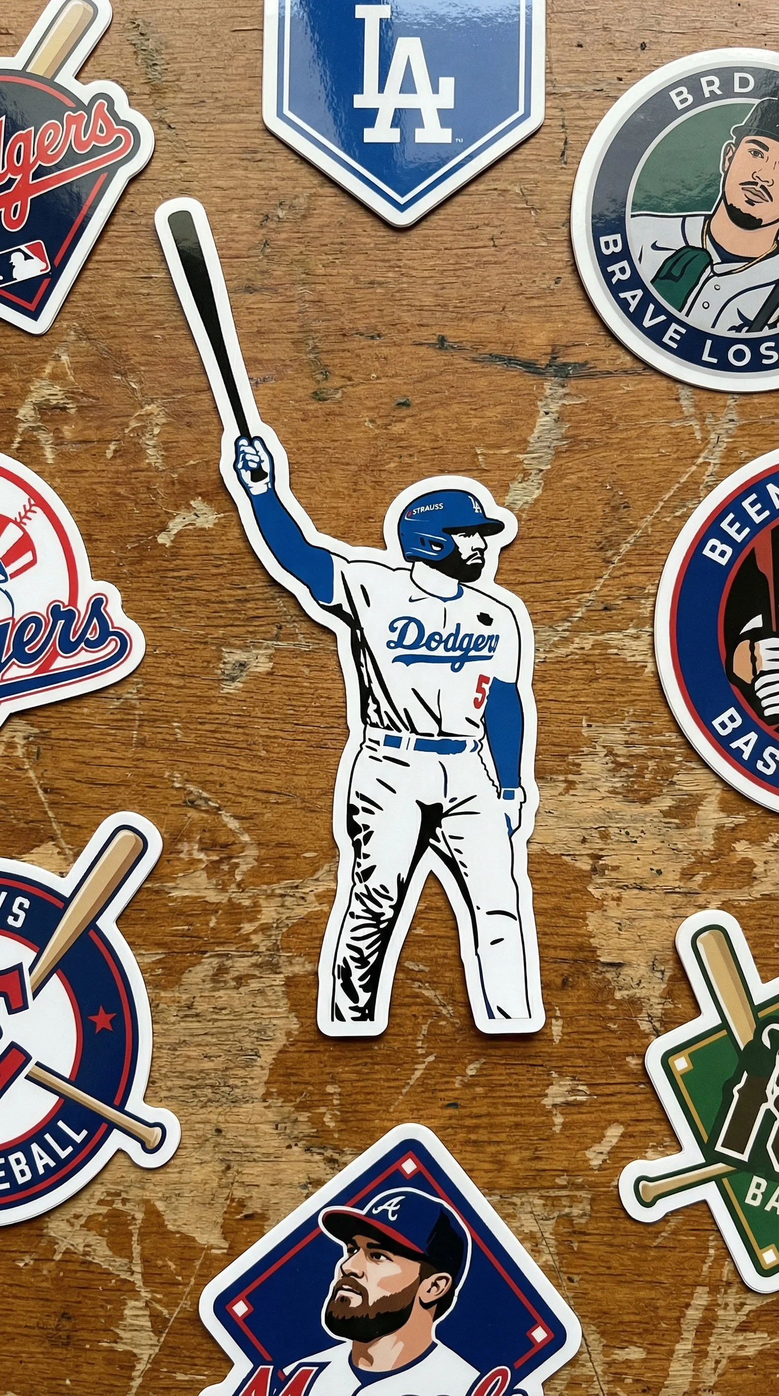 9th Inning Freeman Sticker