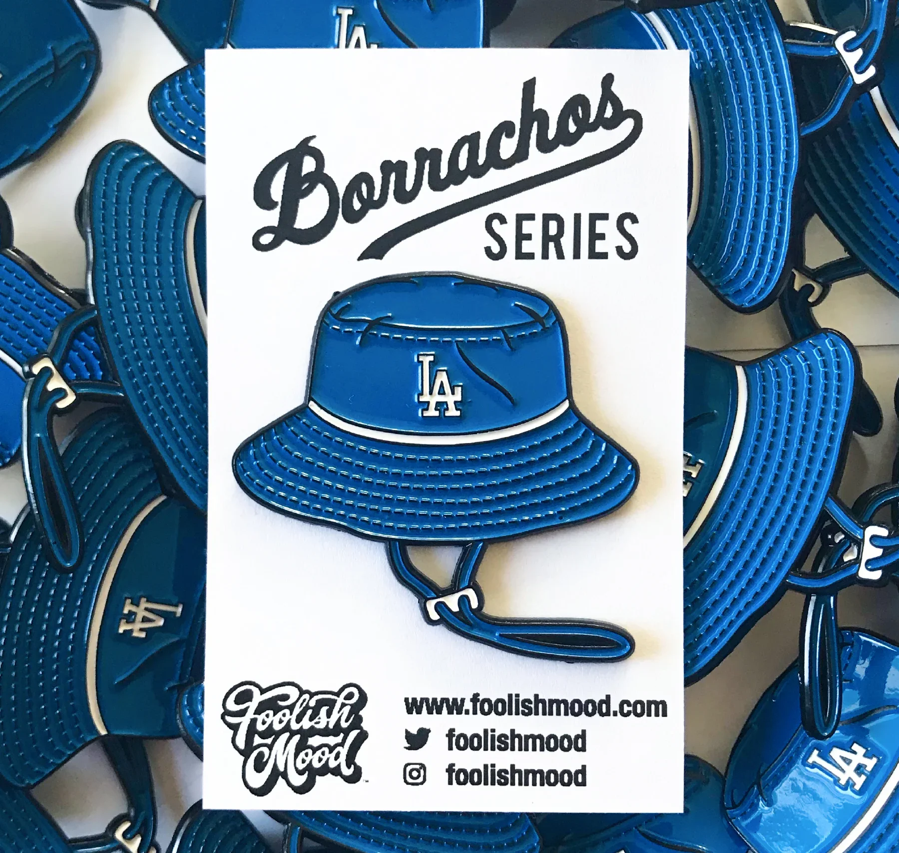 Dodgers Bucket Hat Pin