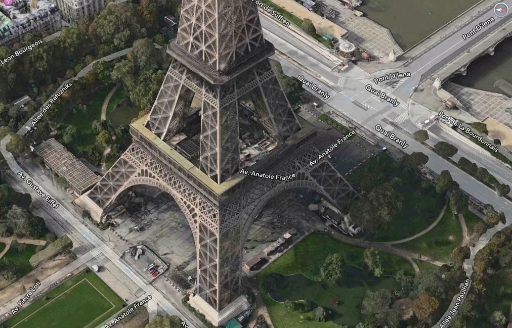 3D Flyover Paris