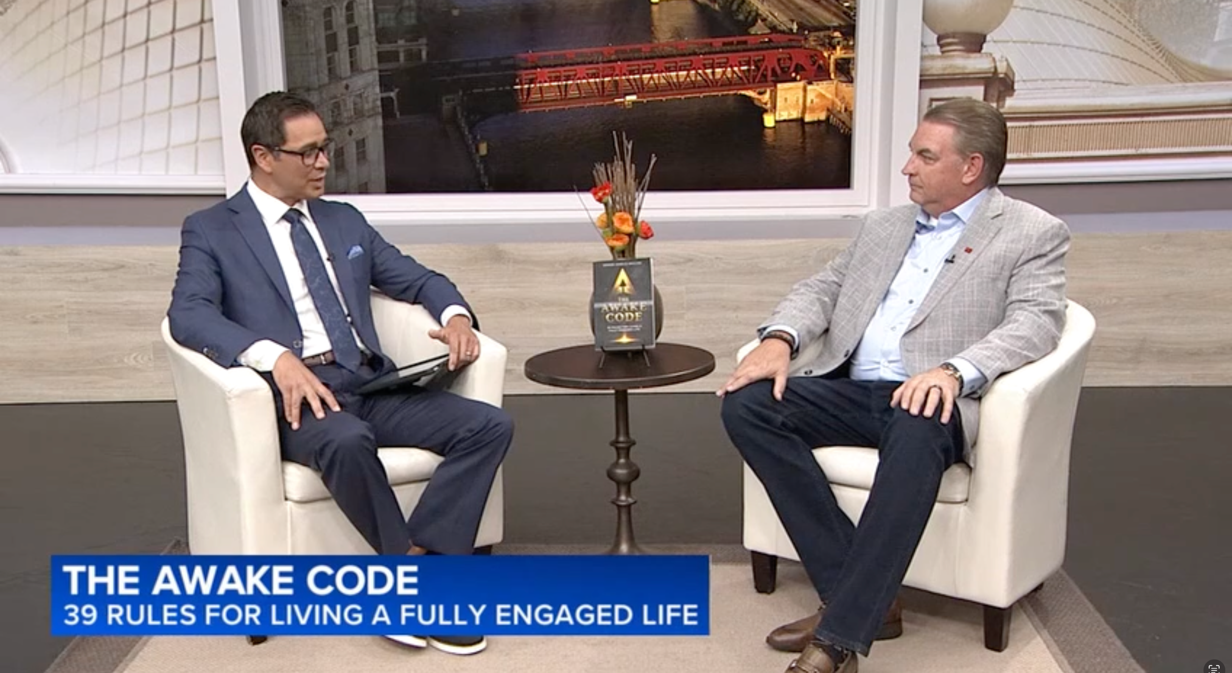 ABC 7 Chicago Highlights The Awake Code Book Launch