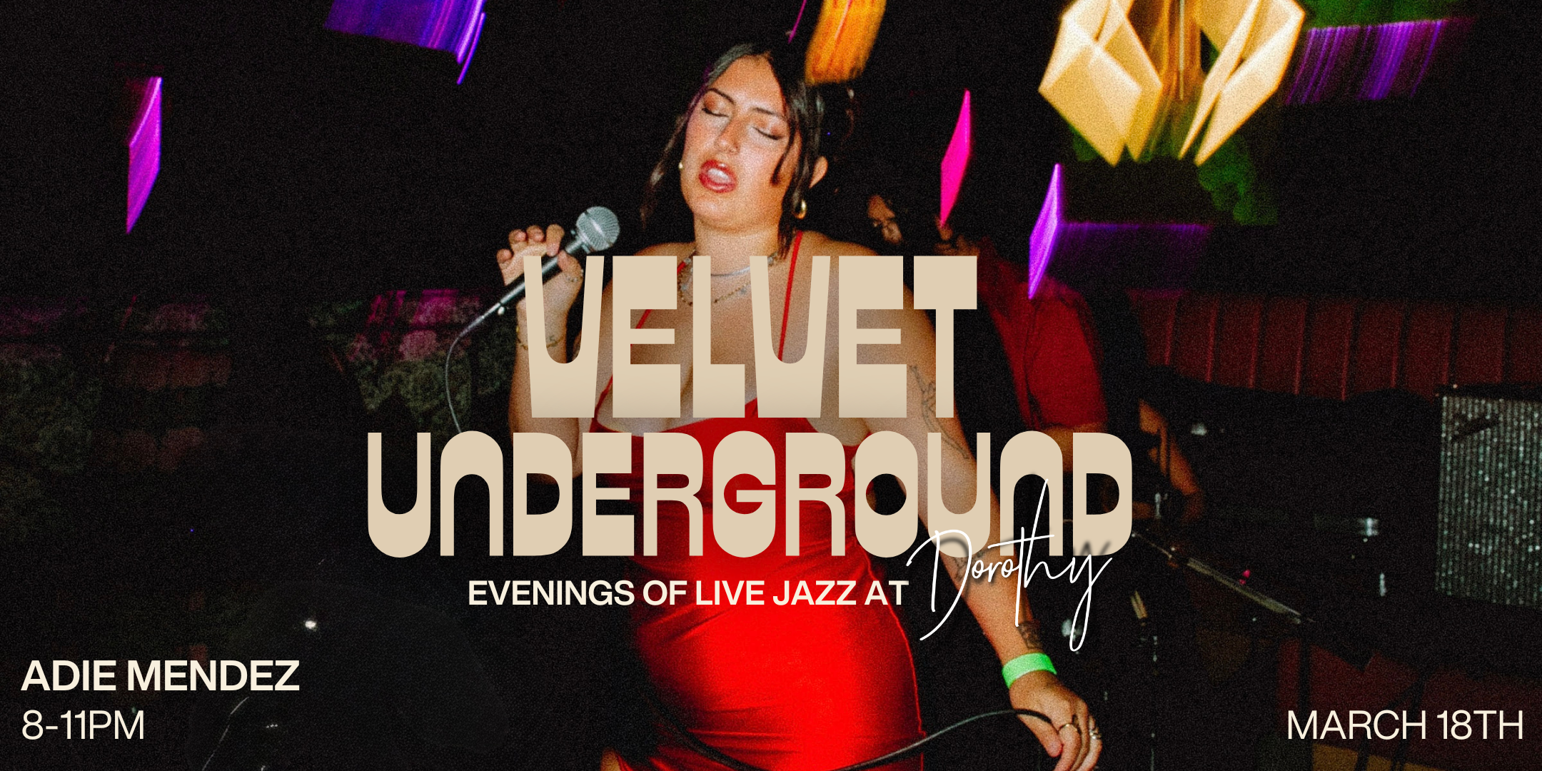 Velvet Underground ft. Adie Mendez