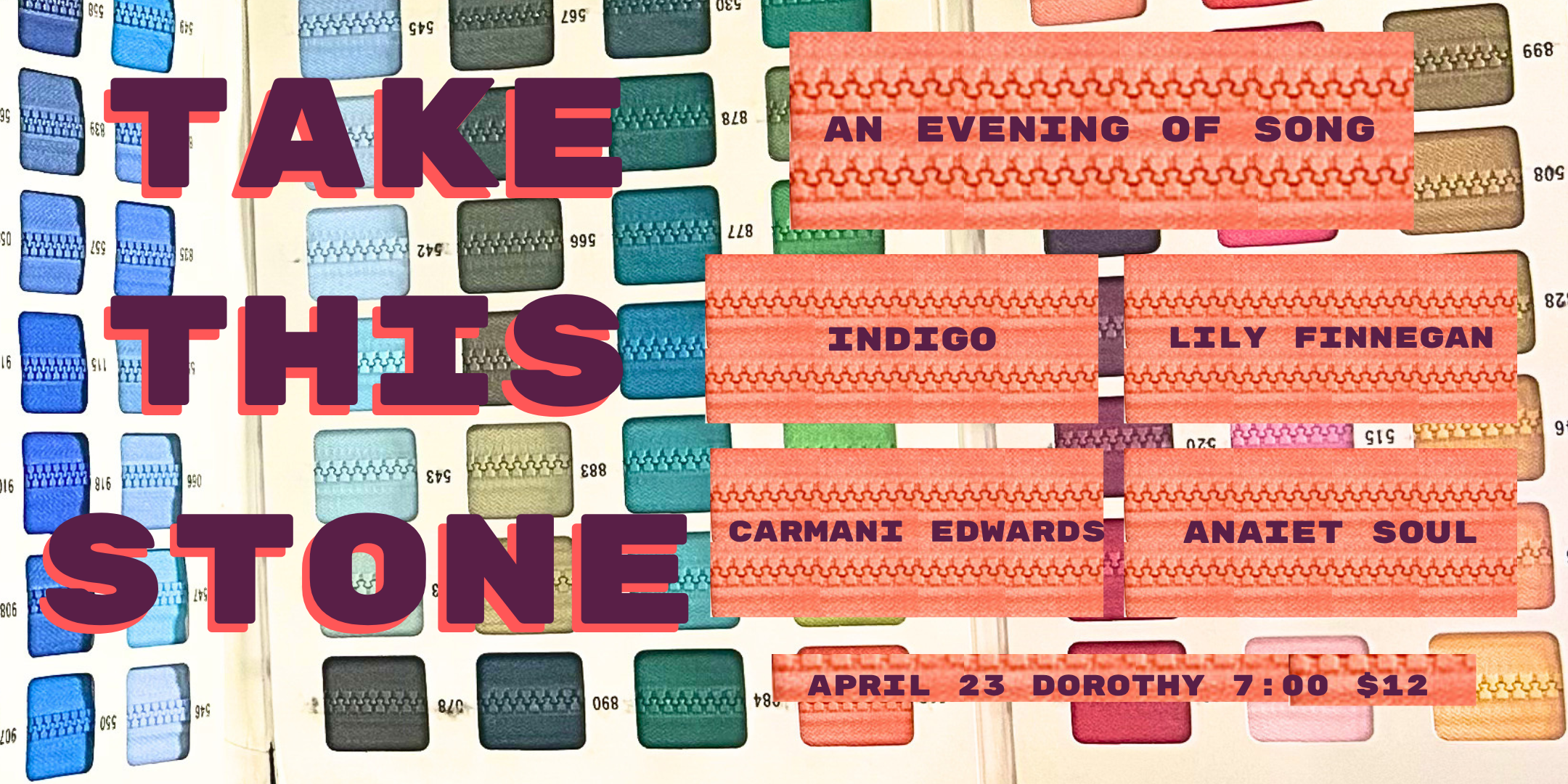 Take This Stone: An Evening of Song