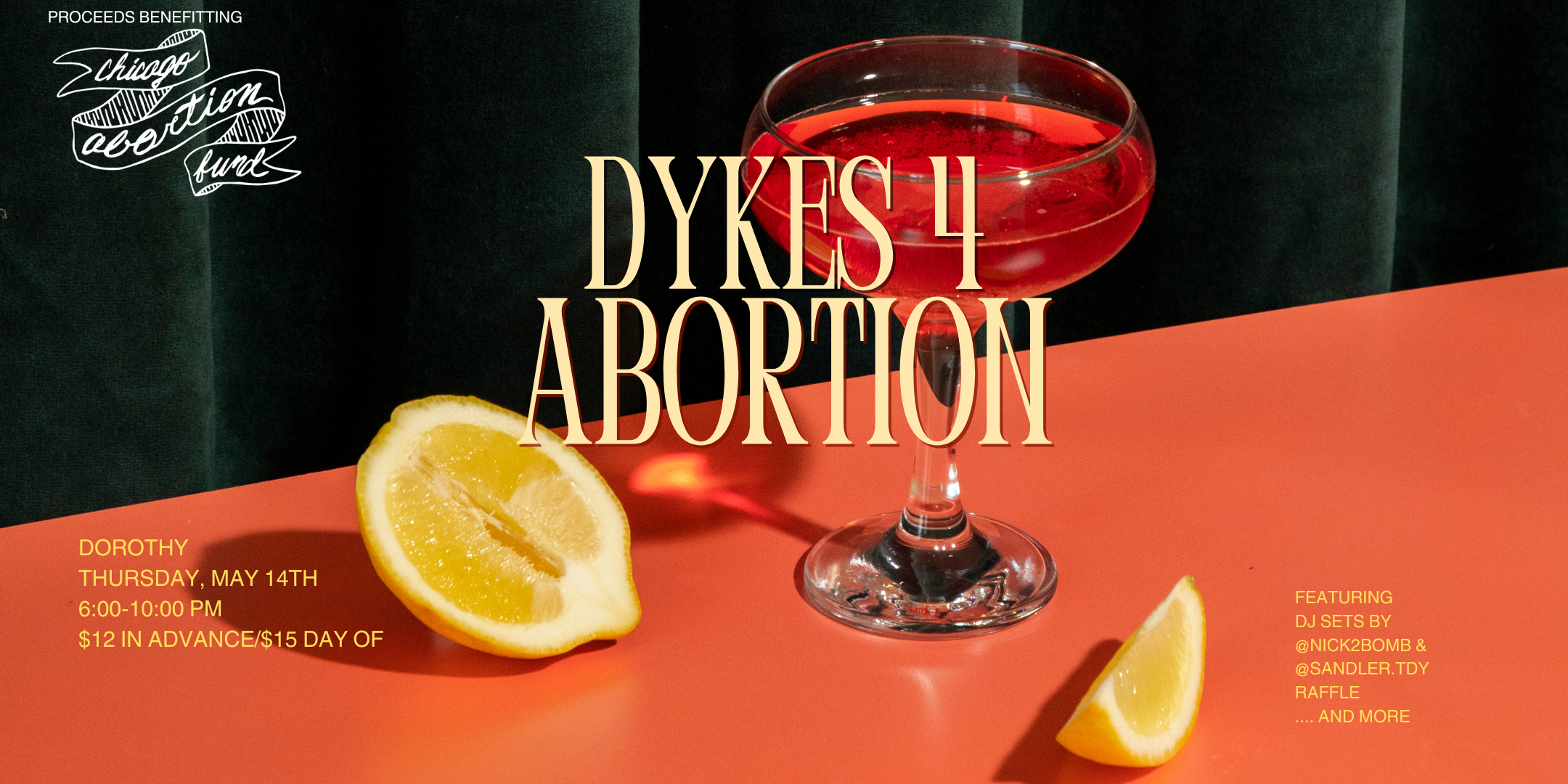 Dykes 4 Abortion: a Fundraiser for the Chicago Abortion Fund