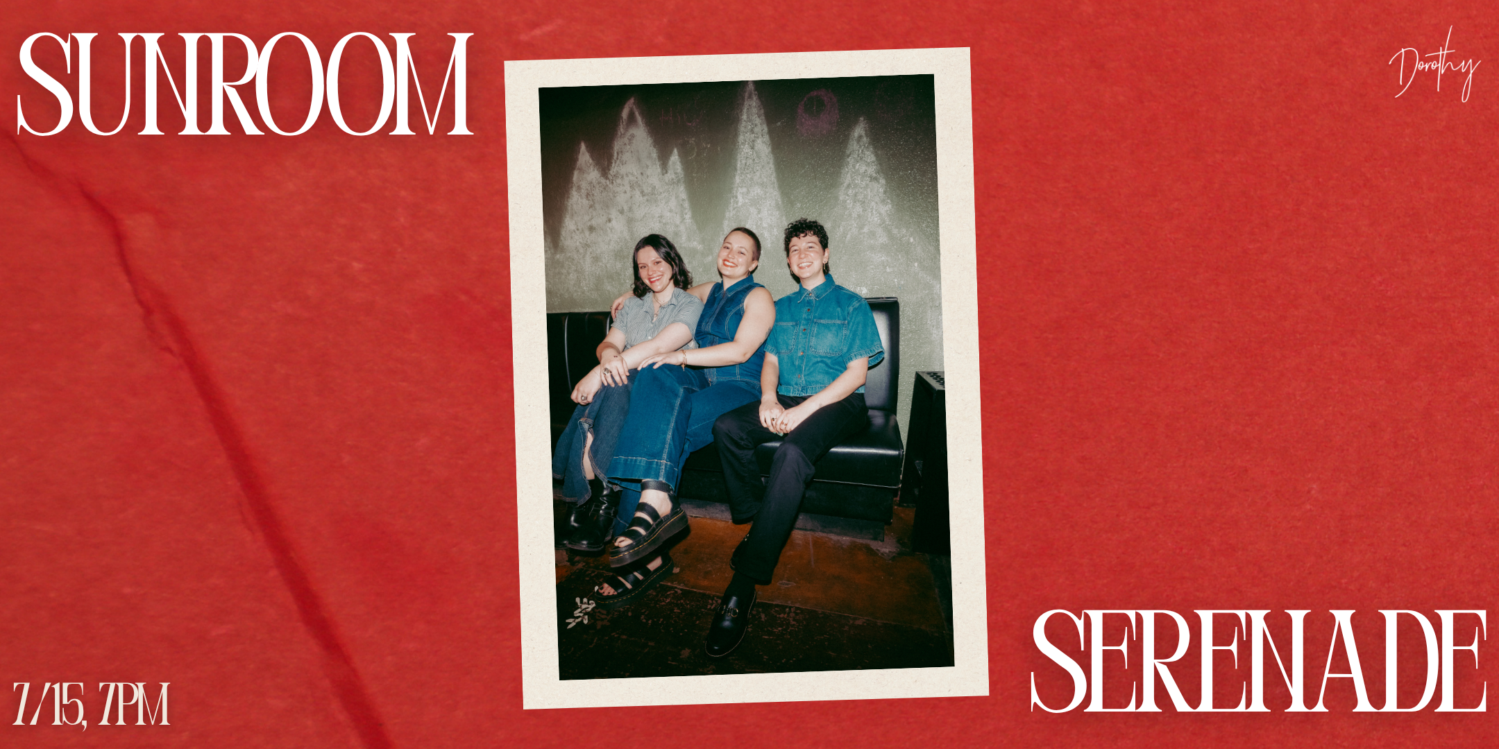 Sunroom Serenade: an intimate evening of summer song