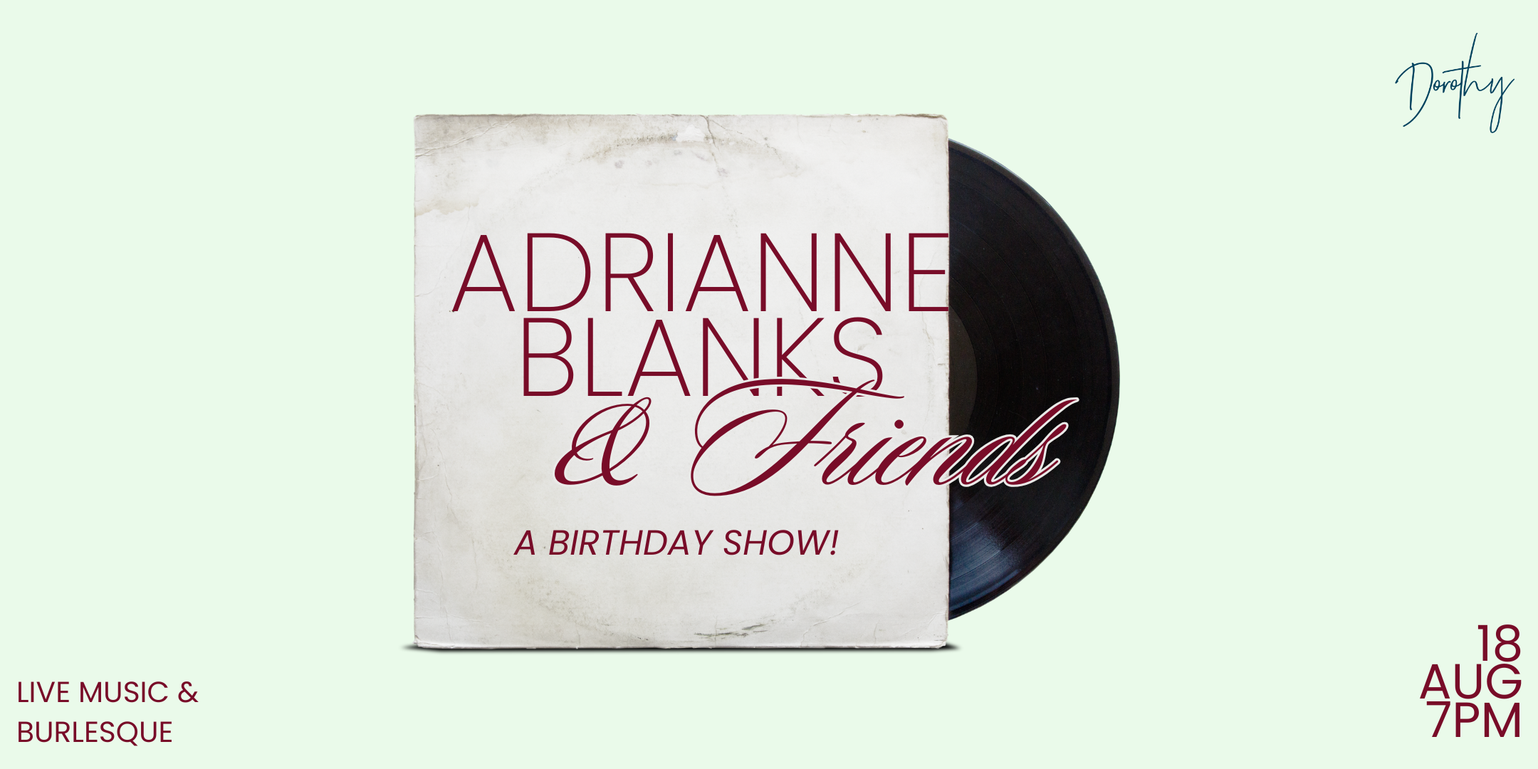 Adrianne Blanks & Friends: a Birthday Show!