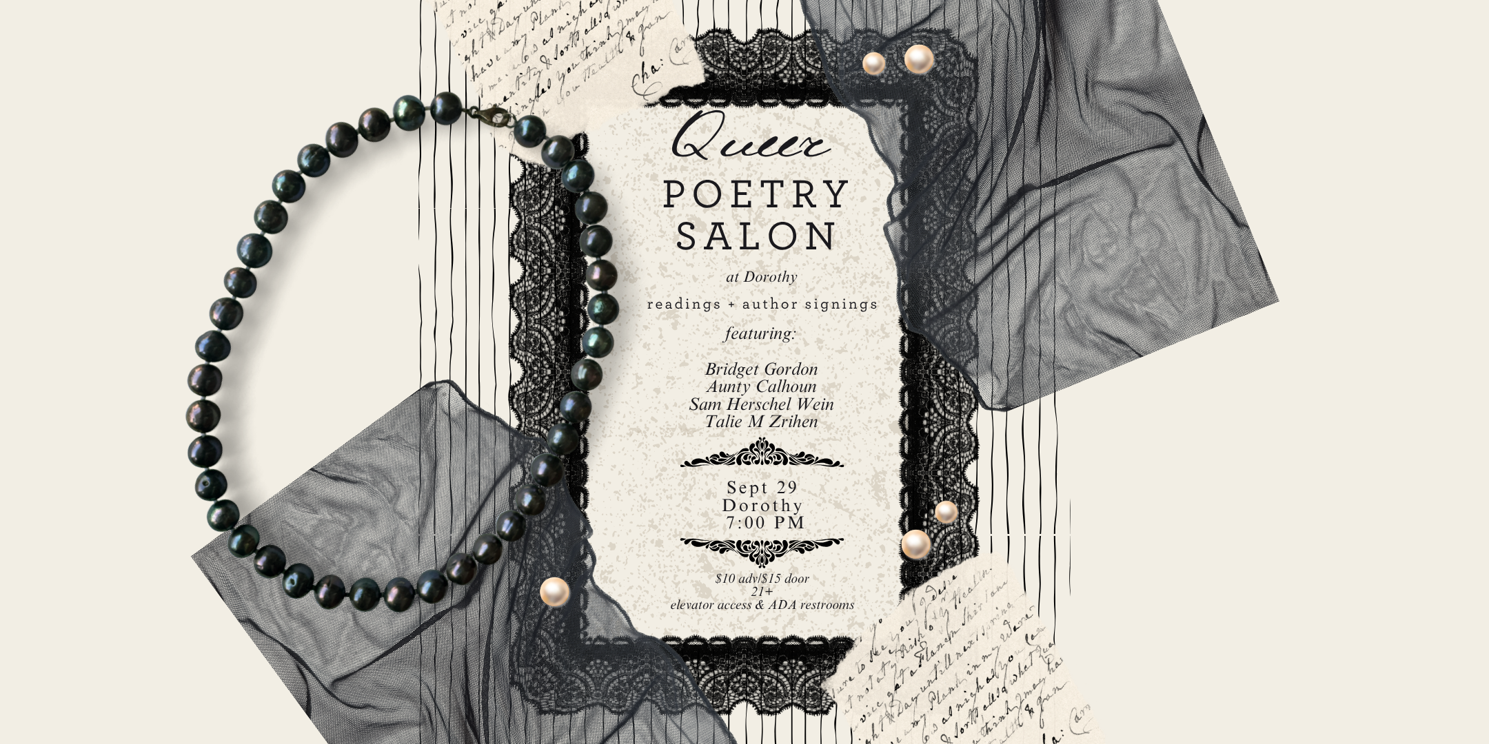 Queer Poetry Salon at Dorothy