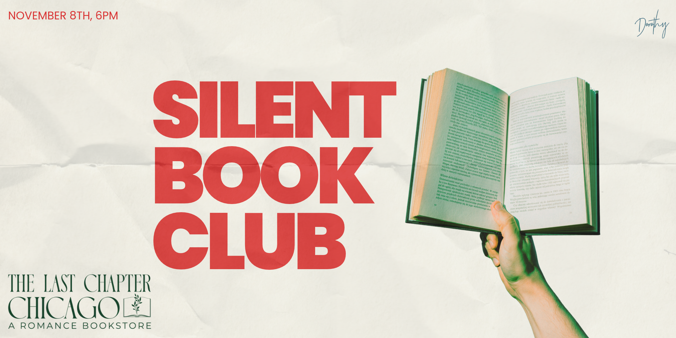 Silent Book Club ft. The Last Chapter Chicago