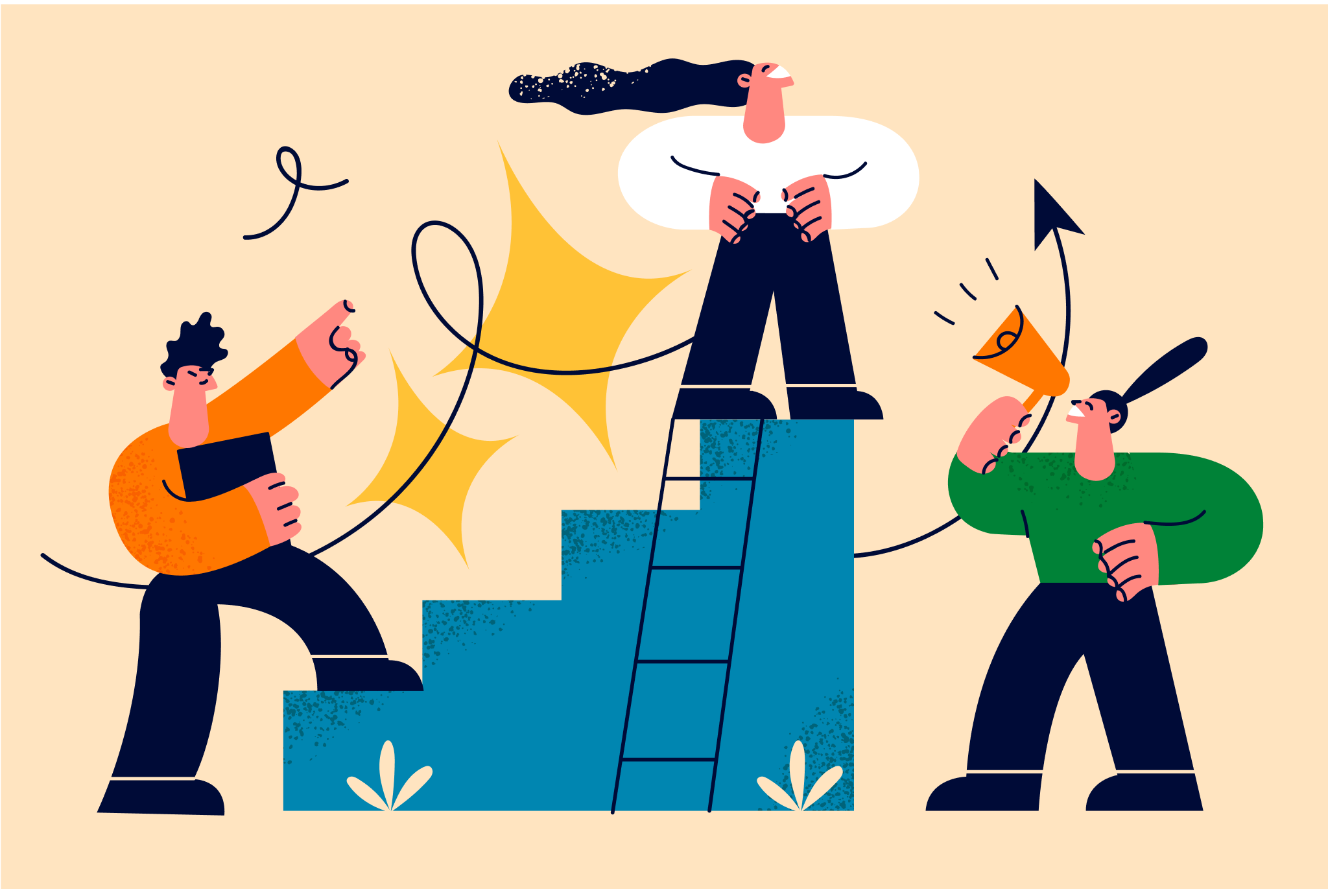 How The Entrepreneurs platform is organized