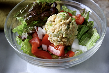 Jill’s Easy Chickpea Salad