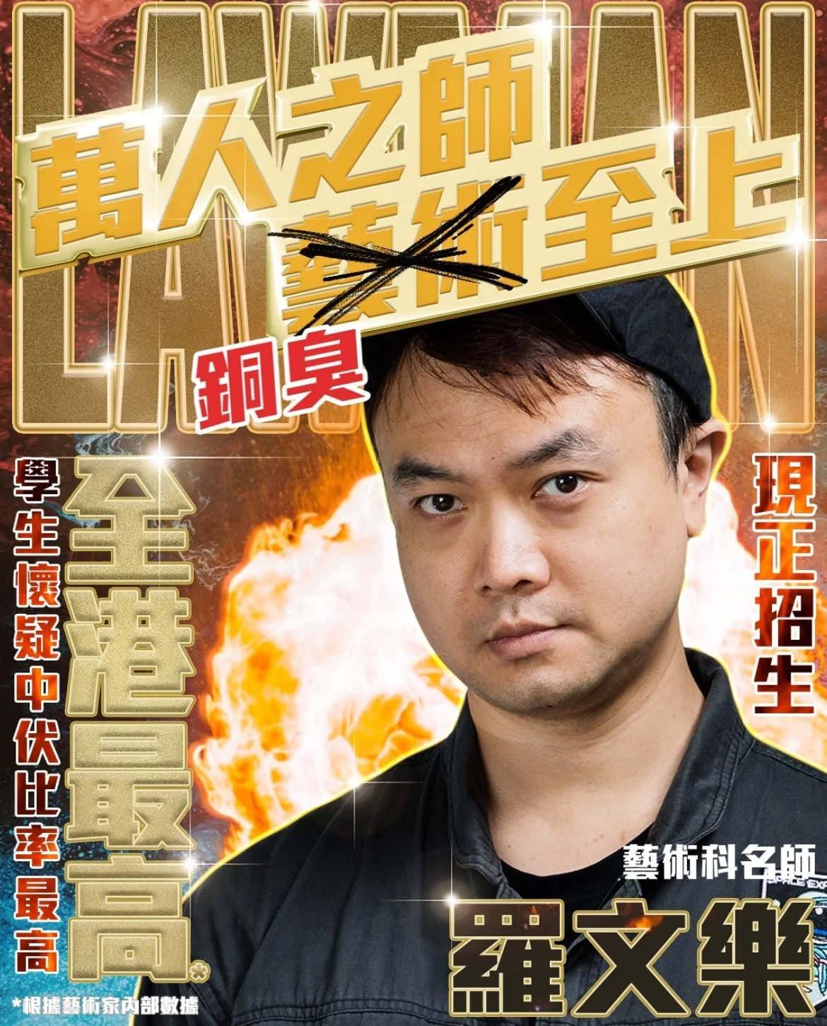 【i(n)s(pace) :___】Artist Event - Lawman ( Elite Art Coaching Workshop of Money-Worship Supremacy ) | 藝術家活動 - 羅文樂（銅臭至上藝術名師補習班）