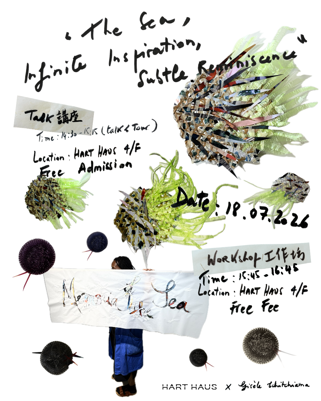 Talk and Workshop 講座及工作坊 — The sea, infinite inspiration, reminiscence
