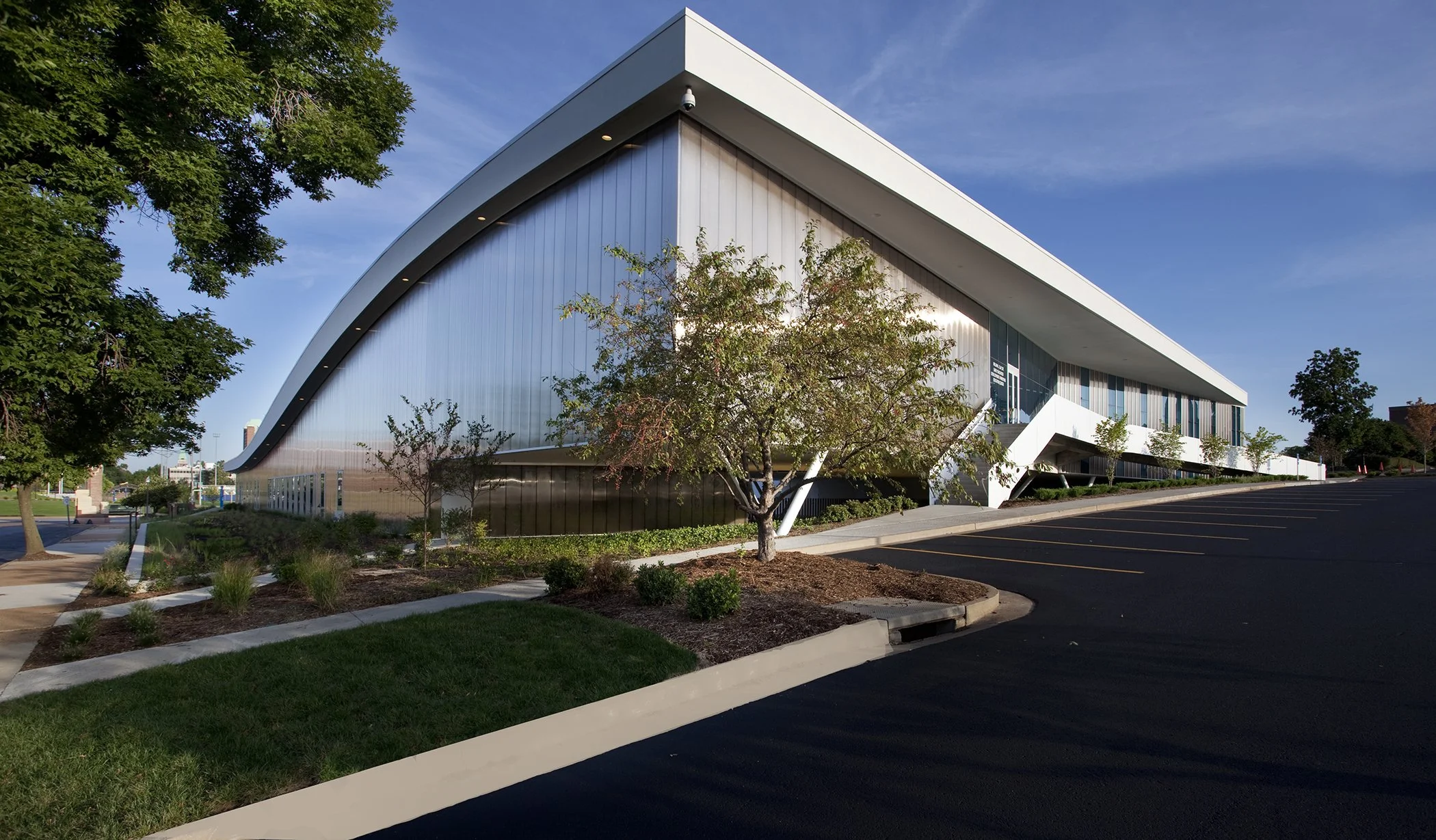 William L. Clay Sr. Education Center:
The hub for future educators. This modern facility includes classrooms, conference
spaces, and hands-on learning areas like an indoor playroom and observation
suite for early childhood education training.