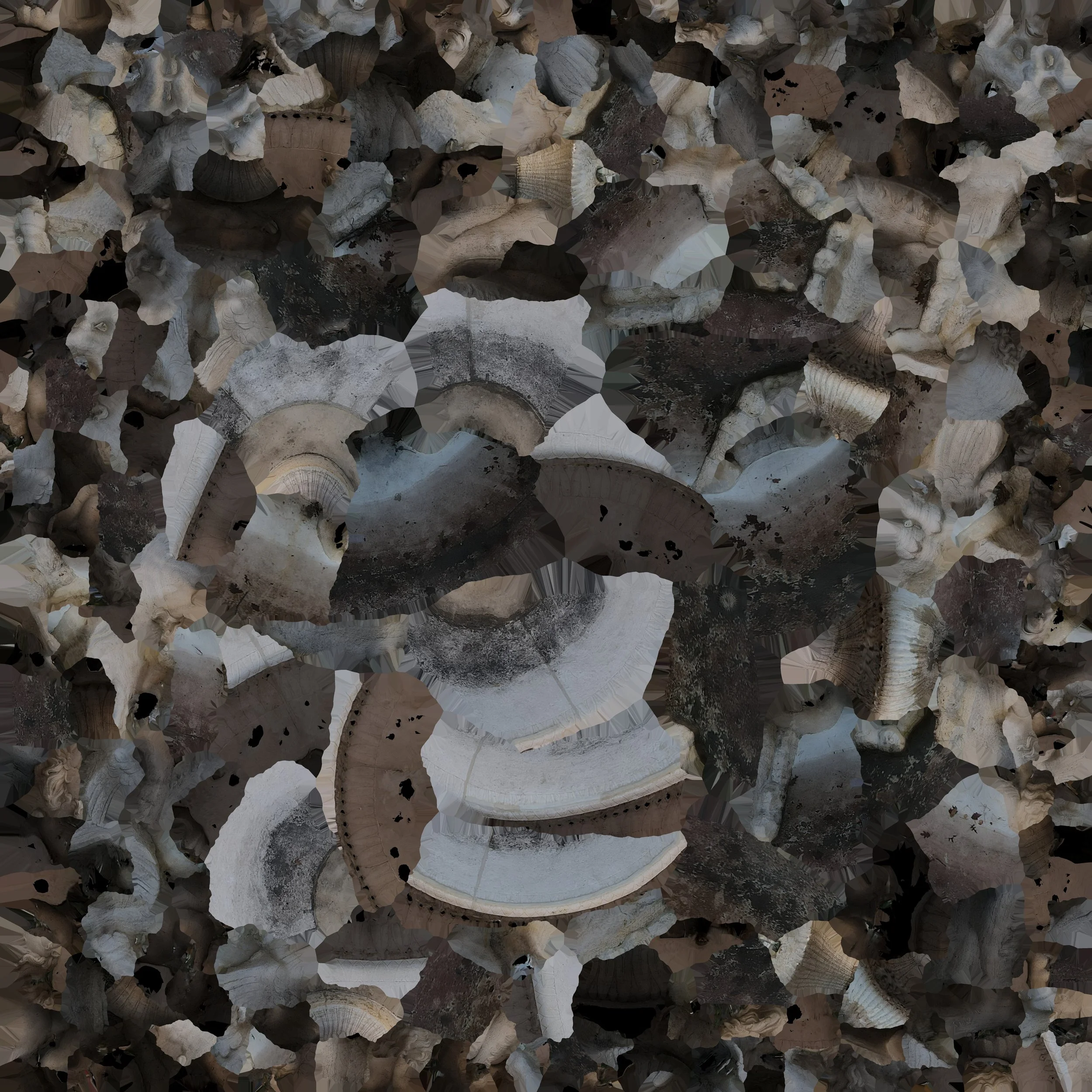 Samples of the altered texture maps