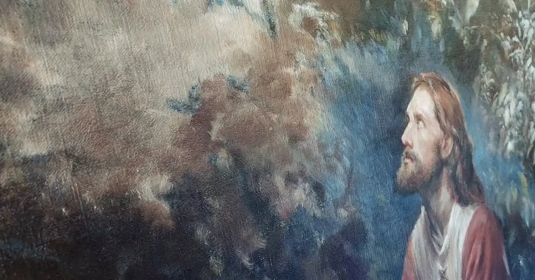 A quiet glimpse from my upcoming painting of Christ in the Garden of Gethsemane.
There&rsquo;s so much I&rsquo;m still working through in the silence of this piece, but the light is starting to speak.
Full painting coming soon.
.
.
.
.
.
.
#oilpainti