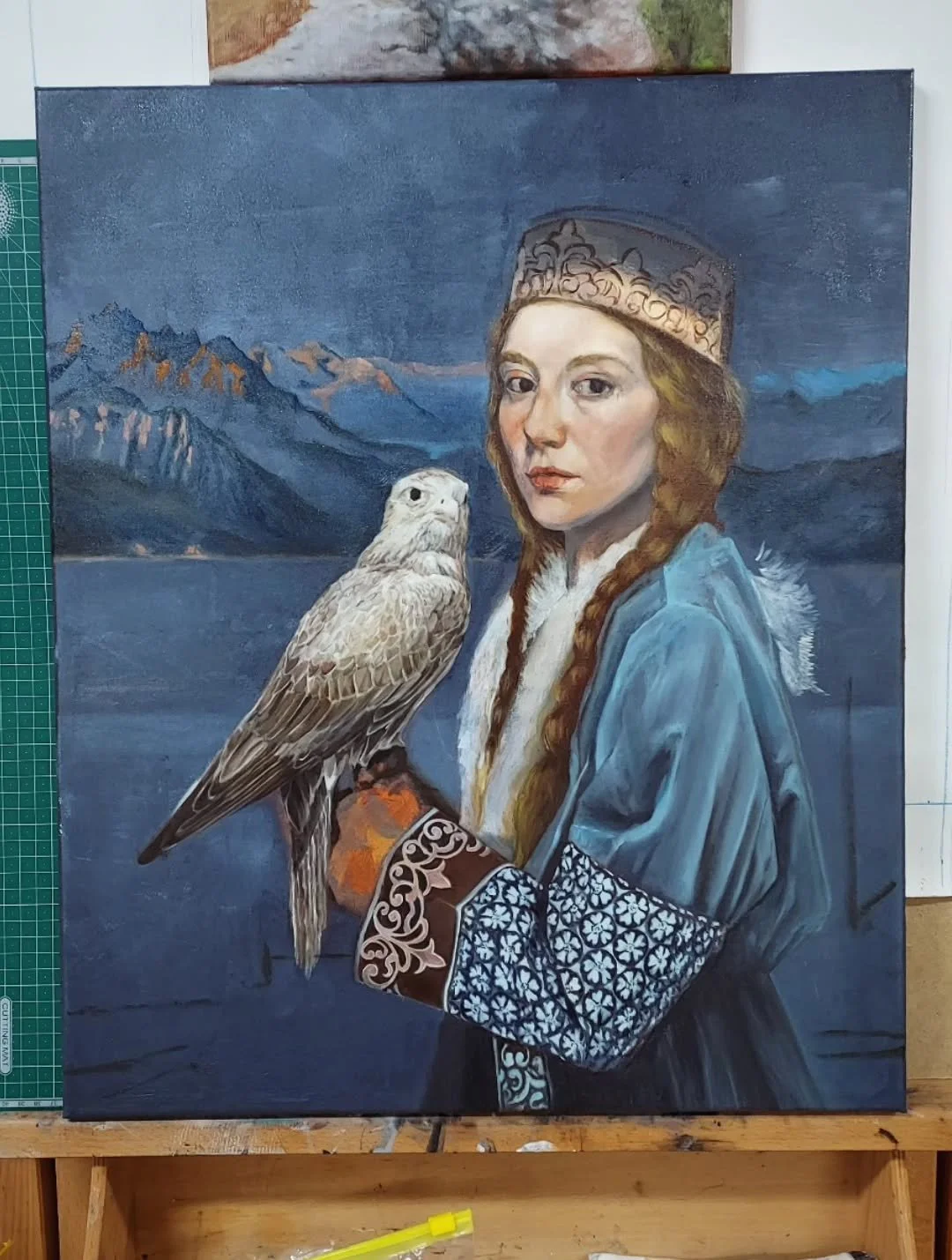 Three years ago, I painted this &mdash; my first attempt at oils since I was a kid. I had no teacher, no guidance, no one to say, &lsquo;keep going, this is good.&rsquo; So I destroyed it, thinking it wasn&rsquo;t worth saving. Now I see it and think