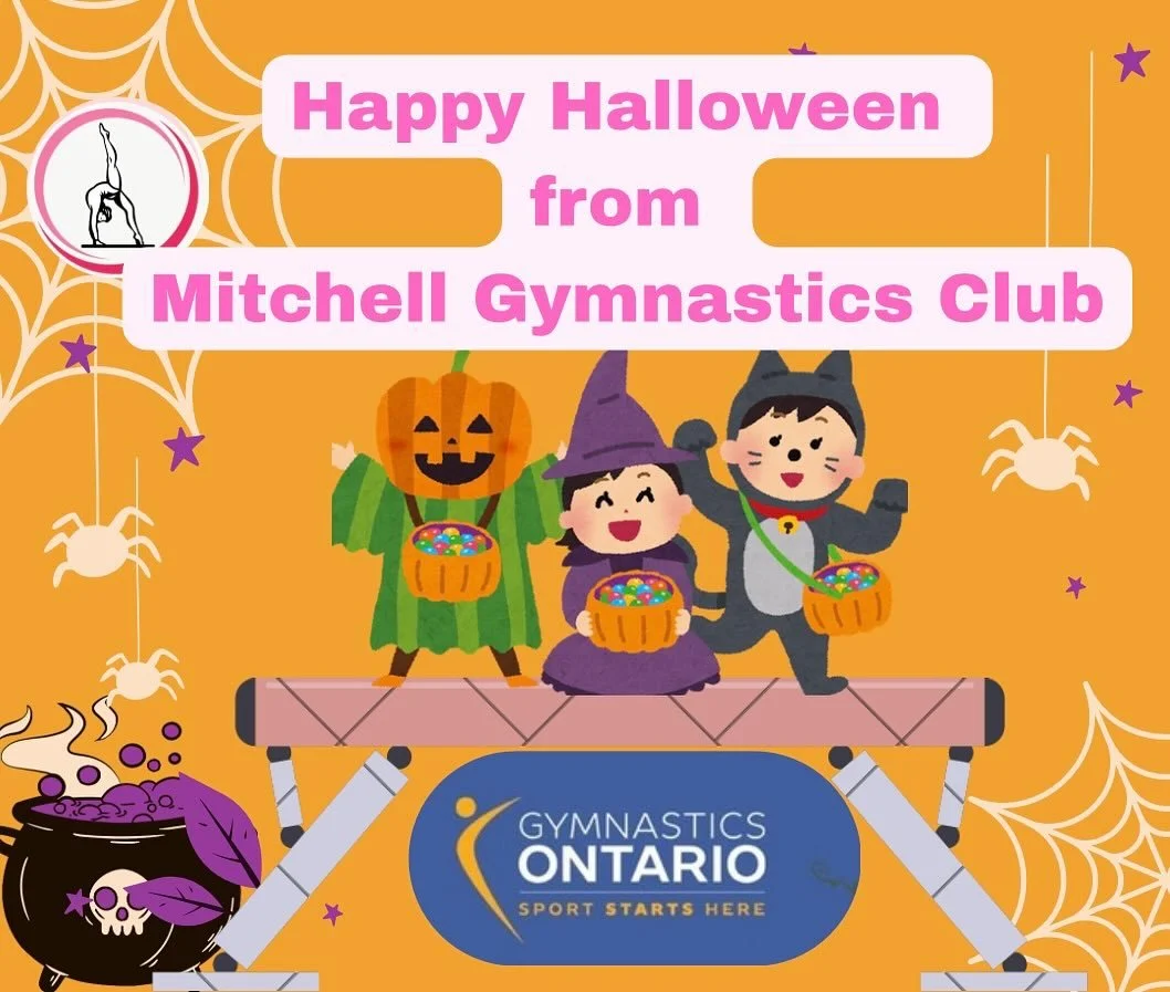 Happy Halloween from your Coaxhes at Mitchell Gymnastics Club! 

Have a safe and fun night and don&rsquo;t forget your manners!😉