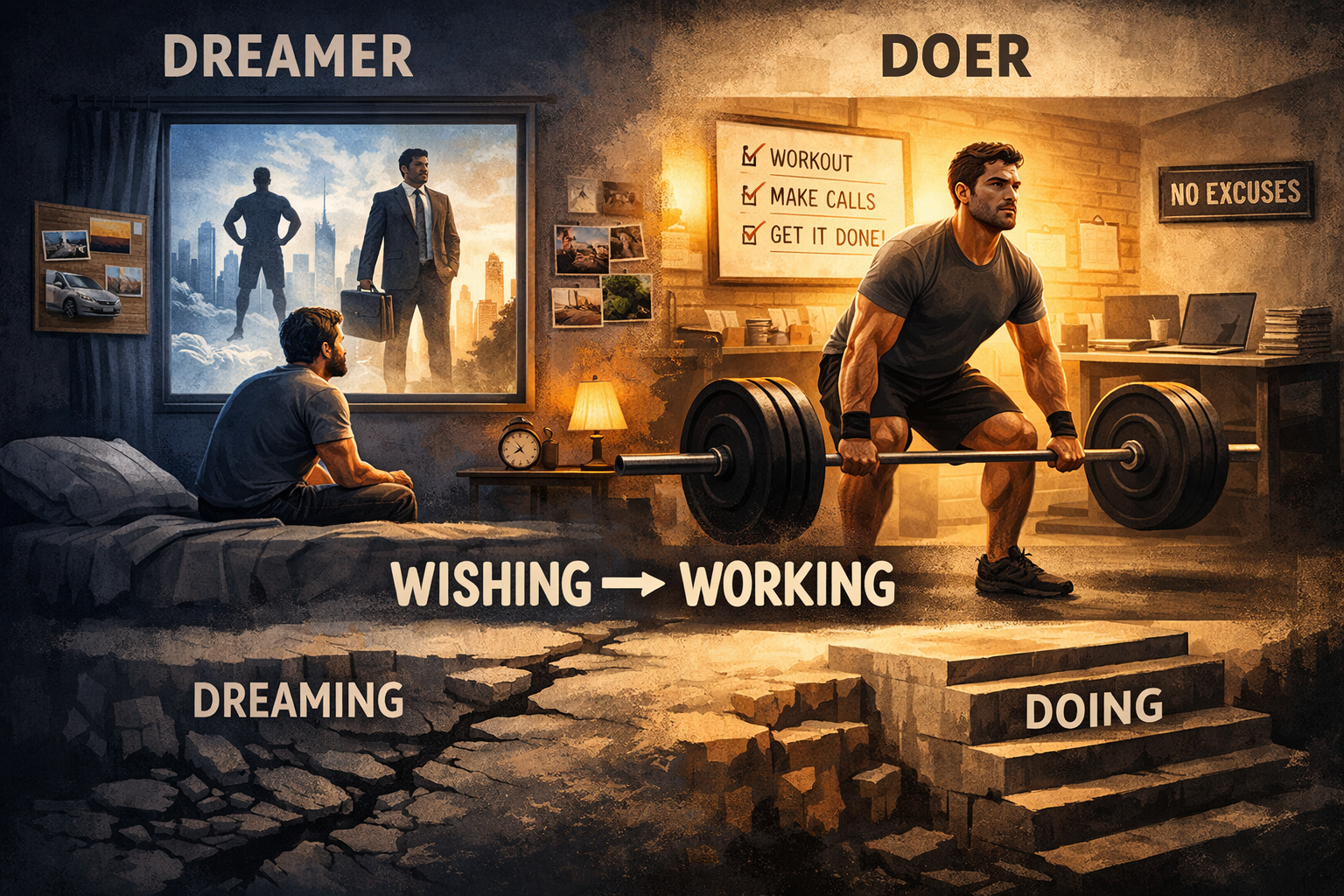 Dreaming Isn’t Doing: The Cost of Living in Possibility Instead of Reality