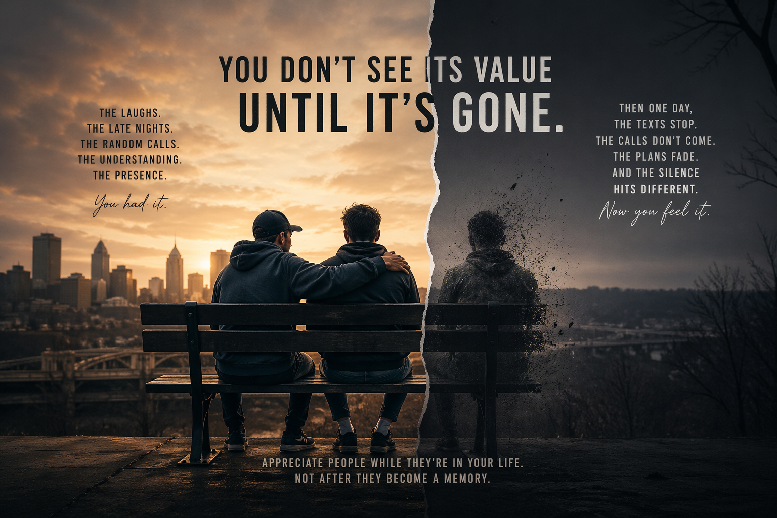 You Don’t See It While You Have It