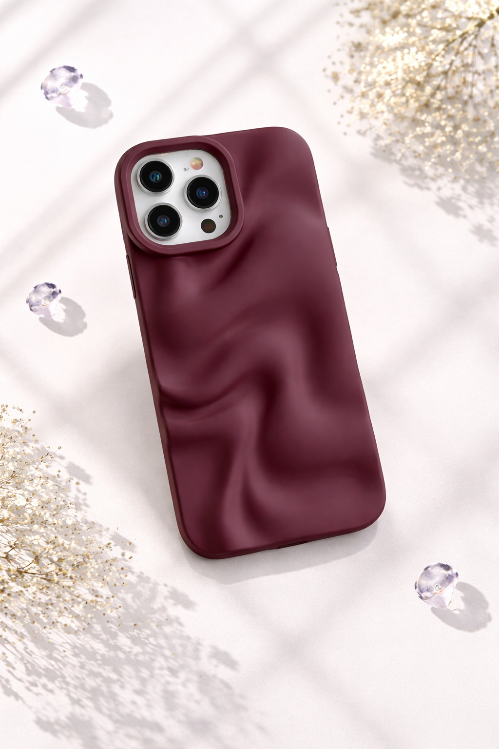 Funda Iphone 15 Pro Max Color Granate