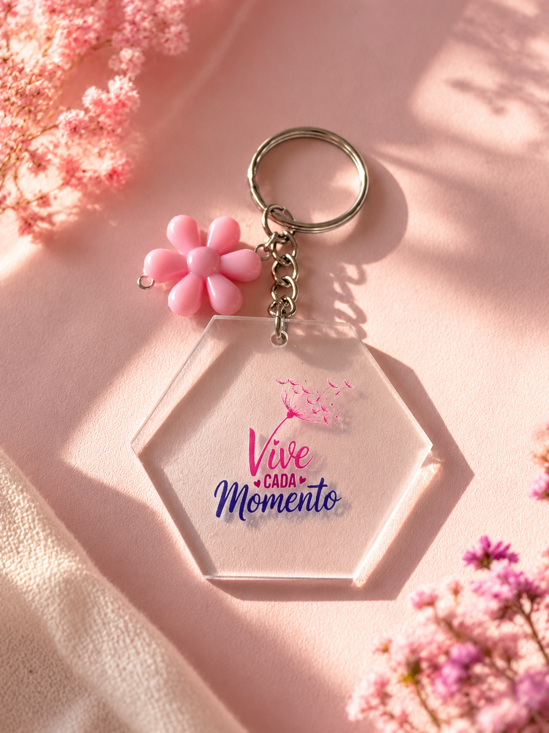 Llavero Personalizado Frase Motivadora